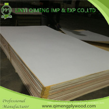 Madera contrachapada de alta calidad del PVC del blanco 1.6-3.6mm del color de Linyi